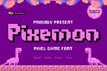 Pixemon font