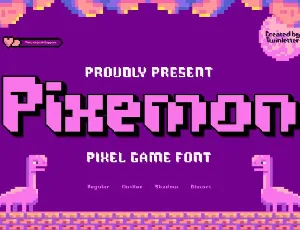 Pixemon font