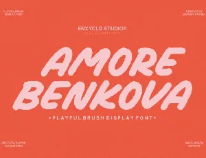 NCL Amore Benkova font