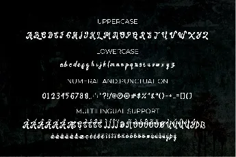 Amegach font