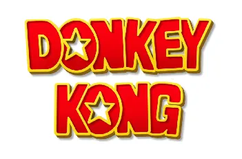 Donkey Kong font