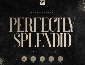 Perfectly Splendid Typeface font