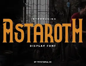 Astaroth font