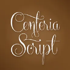 Centeria Script Demo font