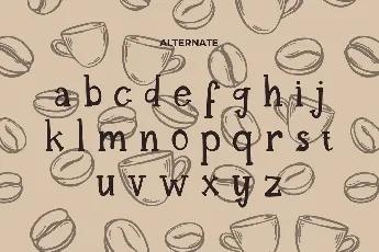 Coffee Dream Demo font