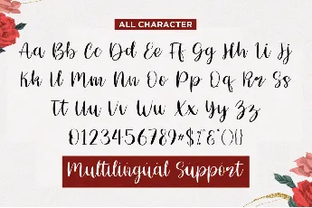 Angelica font