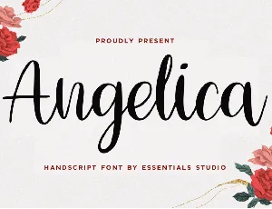 Angelica font