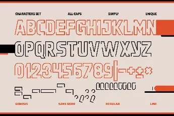 Genesis font