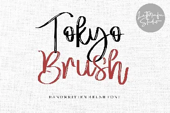 Tokyo Brush font