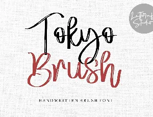 Tokyo Brush font