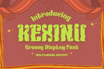 Kexinu font