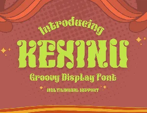 Kexinu font