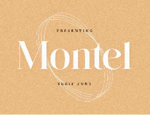 Montel font