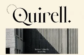 Quirell Serif font