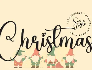 Christmas Script font