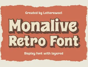 Monalive font