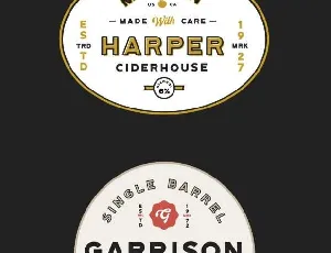 Bourbon Grotesque font