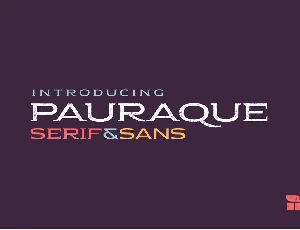 Pauraque_Serif_Rough font