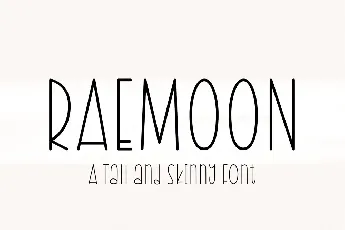 Raemoon font