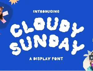 Cloudy Sunday font