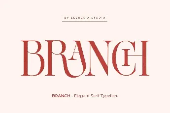 Branch font