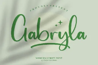 Gabryla font