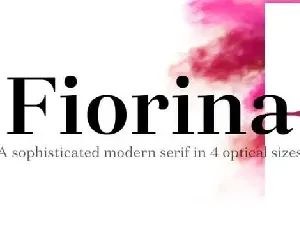 Fiorina Family font