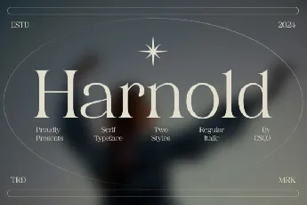 Harnold font