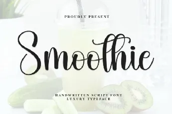 Smoothie Script font