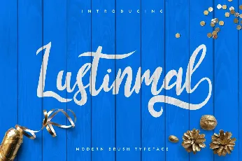 Lustinmal Free font