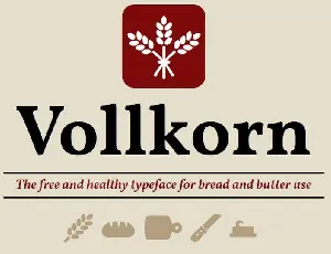 Vollkorn font