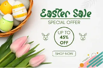 Cute Easter - Personal Use font