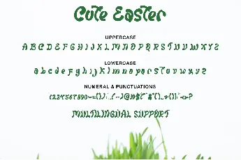 Cute Easter - Personal Use font