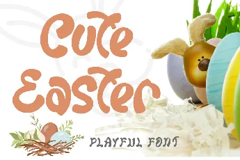 Cute Easter - Personal Use font