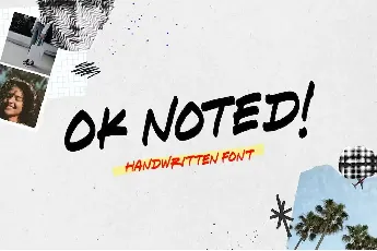 Ok Noted font