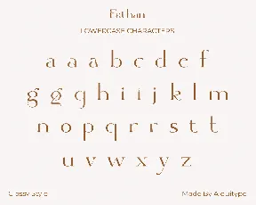 Fathan font