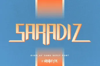 Saradiz font