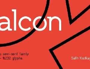 SK Falcon Sans Serif Demo font