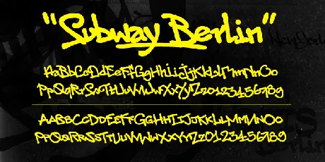 The Subway Types Family font