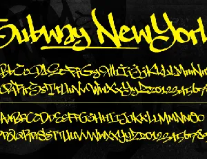 The Subway Types Family font