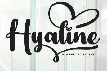 Hyaline font