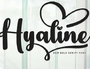 Hyaline font