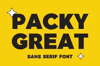 Packy Great font