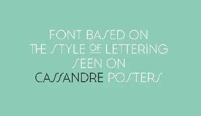 Cassannet Plus Free font