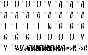 Sweetish Demo font