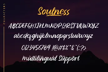 Soulness font