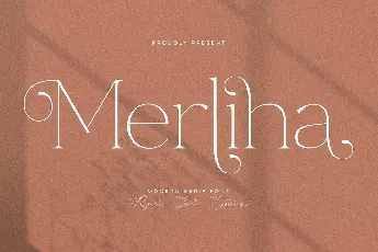 Merliha font