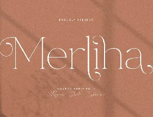 Merliha font