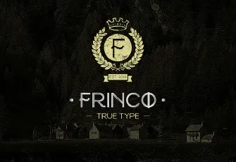 FRINCO font