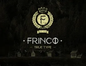 FRINCO font